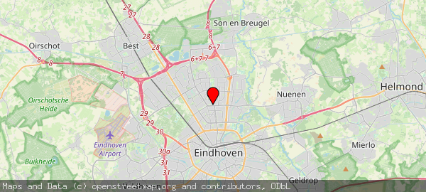 Winkelcentrum Woensel 119, 5625AG Eindhoven, Nederland