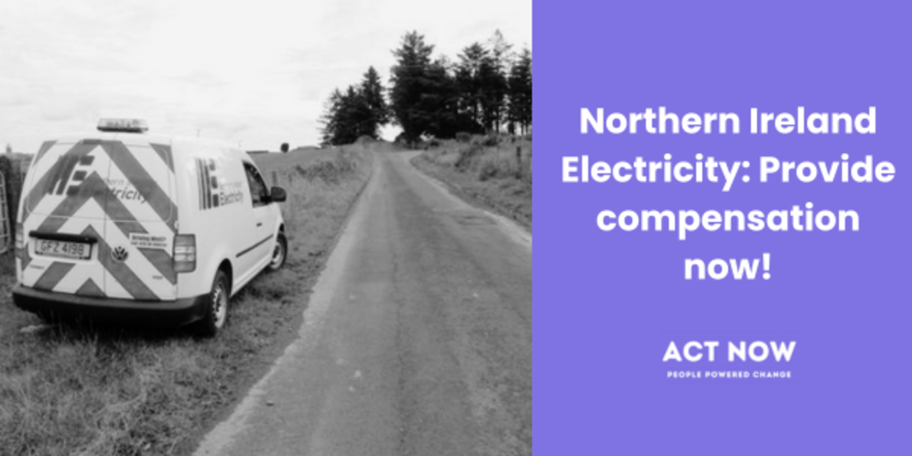 Sign Now: Northern Ireland Electricity Compensate those without Power ...